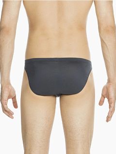 Комфортные слипы из мягкого хлопка серого цвета HOM RT359699_4000ZU